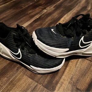 Nike Black and White Athletic Shoes